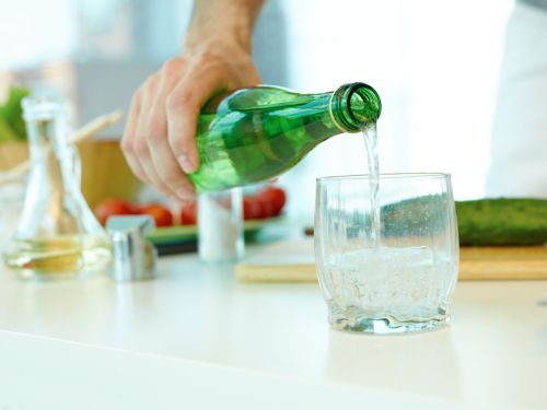 Jodiertes Mineralwasser