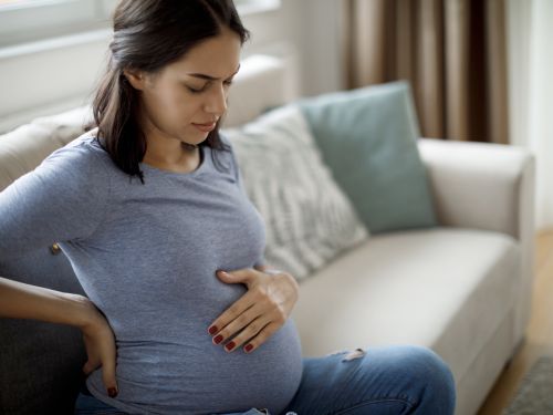 Rückenschmerzen in der Schwangerschaft sind häufig
